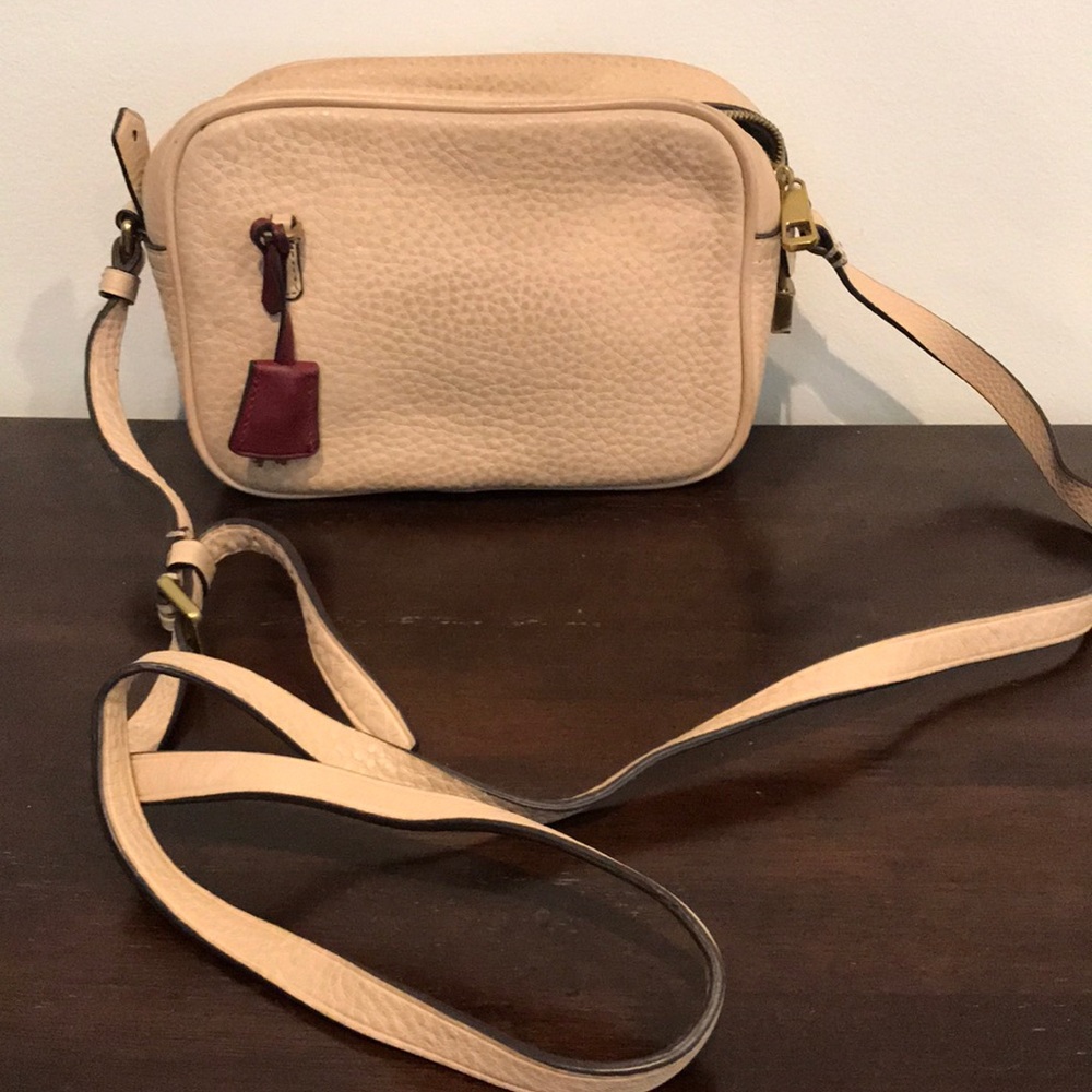 nude J Crew bag